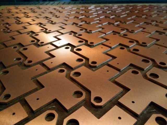 CNC cutting of non-ferrous metals