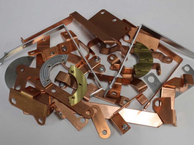 Products made of non-ferrous metals